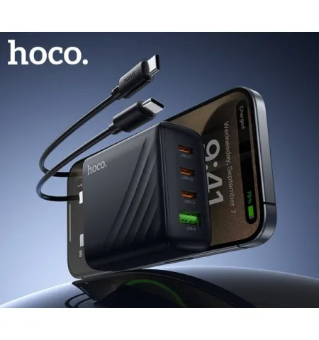 Hoco CS27B PD 67 Watt GaM Wall Charger Set With Type C Cable