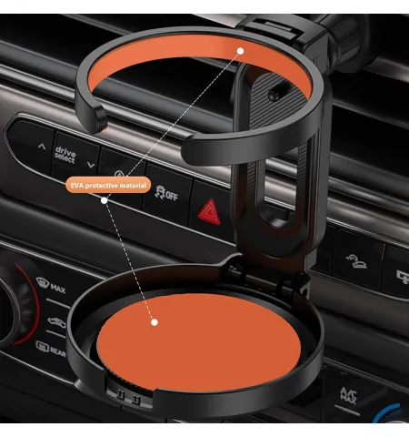 Foldable Car Cup Holder Expander Safe Driving