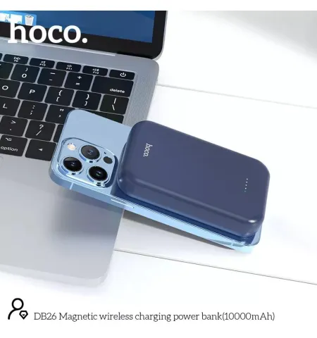 Hoco DB26 10000mAh Portable Fast Charging Magnetic Wireless Charging Power Bank