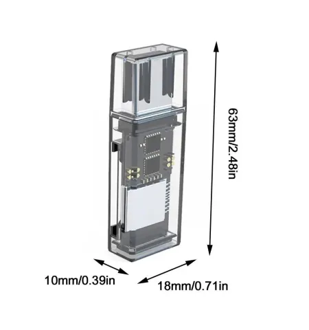 Go Des GD DK002 Type C Mobile SD TF MicroSD CardReader Adapter OTG