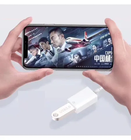 Earldom ET OT48 Lightning to OTG Adapter Jack + USB