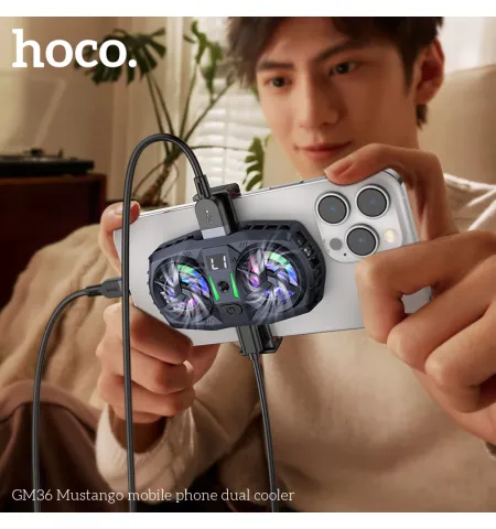 Hoco GM36 Dual Fan Mobile Phone Cooler
