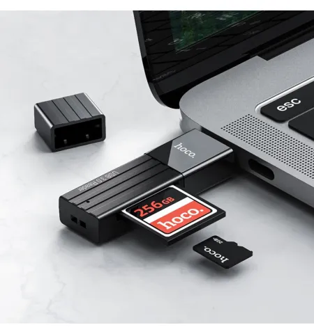 Hoco HB20 Mindful Card Reader 2 In 1 USB3.0