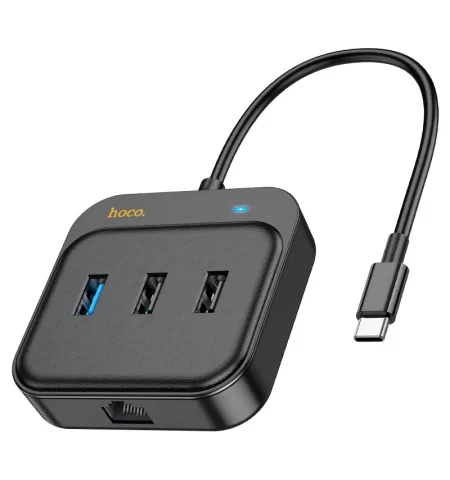 Hoco HB37 Type-C Hub HDTV + RJ45 + USB-A3.0 + 2 × USB-A2.0 + Type-C