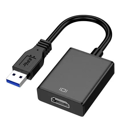 USB To HDMI Adapter USB To HDMI 1080P Full HD Video Audio Multi Monitor Converter Adaptor
