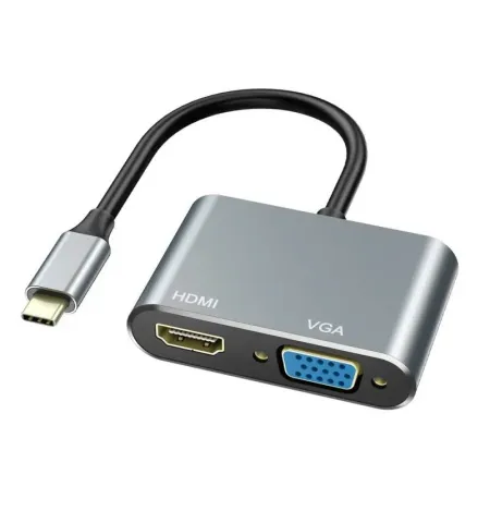 USB C To HDMI VGA Multiport Adapter