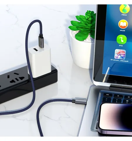 Hoco U134 1.8 Meter Type-C To Type-C PD 240W Fast Charging Data Cable