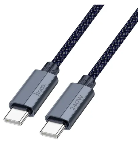 Hoco U134 1.8 Meter Type-C To Type-C PD 240W Fast Charging Data Cable