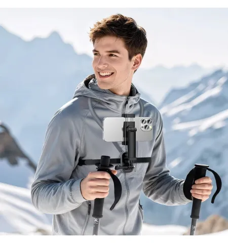 Hoco K30 Campo Hands-Free Neck-Hanging Mount & Chest Strap for Smartphones