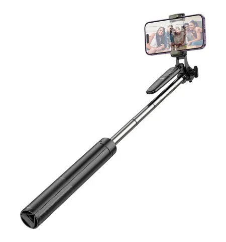 Hoco K19 Soul 1.57m Live Broadcast Tripod & Selfie Stick With Detachable Bluetooth Remote