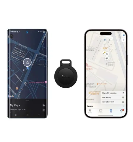 Hoco E101 Easy To Find Dual Anti-Lost Bluetooth Locator – Compatible with iOS & Android