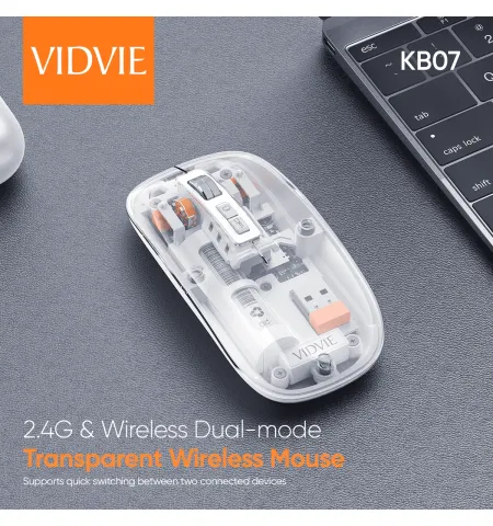 Vidvie KB07 Transparent Wireless Mouse