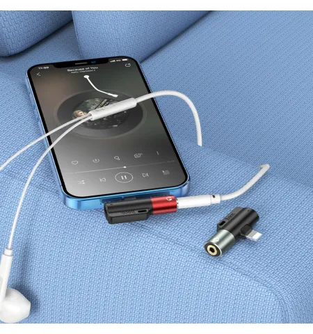 Hoco Adapter Lightning To 3.5mm “LS32” Audio Converter