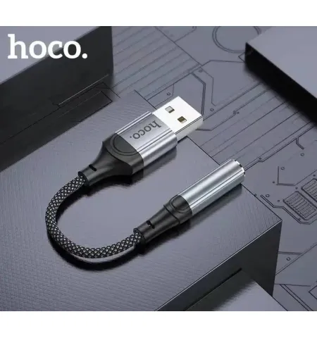 Hoco LS36 USB-A To AUX 3.5mm Converter External Soundcard