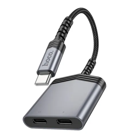 Hoco LS40 Adapter Type C to 2 × Type-C Audio Converter