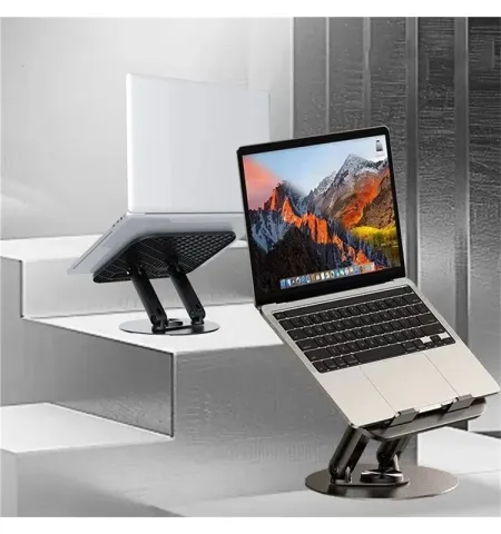 Jmary MK85 Tablet And Laptop Stand Swivel And Foldable Dual Axis
