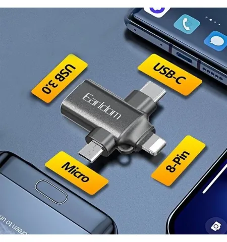 Earldom OT80 3 In 1 OTG Converter