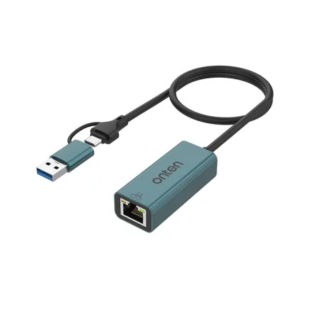 Onten UE106 USB 2.0 Type-C to RJ45 Network Adapter 100M Ethernet Converter