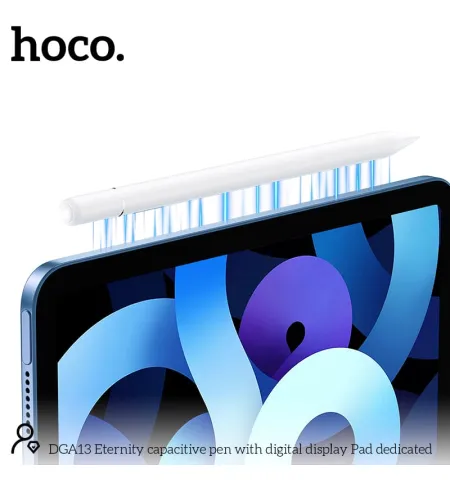 Hoco DGA13 iPad 2018-2025 Dedicated Capacitive Pen With LED Digital Display