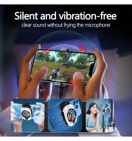 TL16 Gaming Semiconductor Mobile Phone Cooler 3 Speed Digital Display