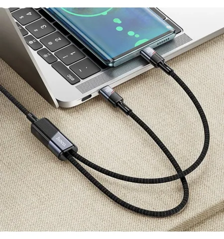 Hoco U139 Type-C To Type-C/Type-C 100W Data Cable 1.2m