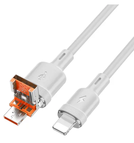 Hoco U131 PD 27W USB / Type-C To Lightning Cable