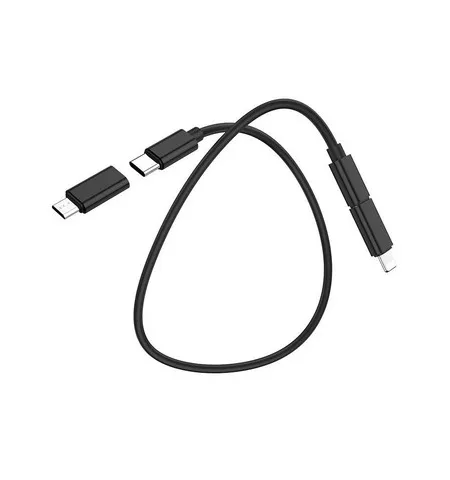 Hoco Cable 6-In-1 “U86 Treasure” Charging Data Sync With Storage Case