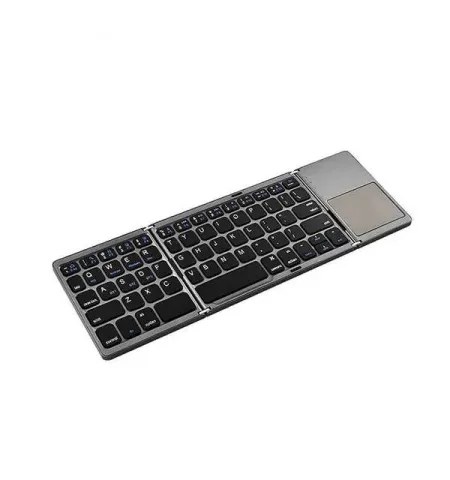 COTECi 63 Key Tri+Fold Ultra-Thin Wireless Touchpad Keyboard