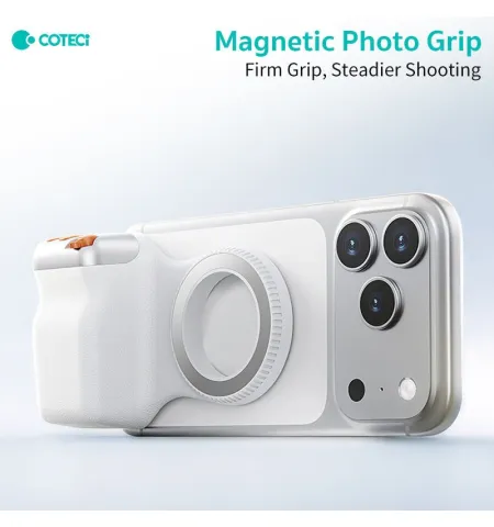 Coteci Ergonomic Design Stable Ultra Light Easy Control Magnetic Photo Grip Phone Holder