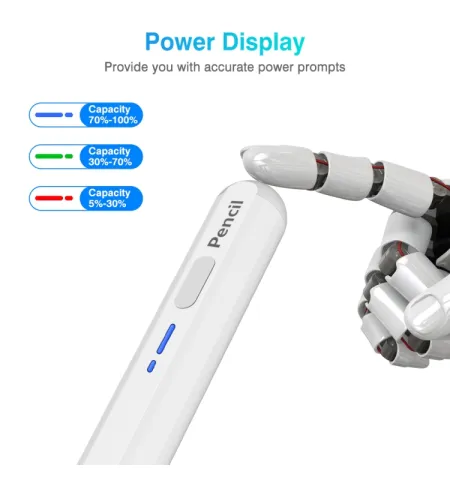 BP16AP Bluetooth Rechargeable iOS Stylus Pen Pencil With Palm Rejection