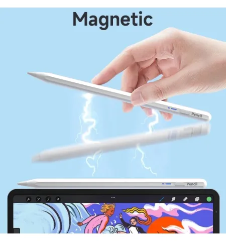 BP16AP Bluetooth Rechargeable iOS Stylus Pen Pencil With Palm Rejection