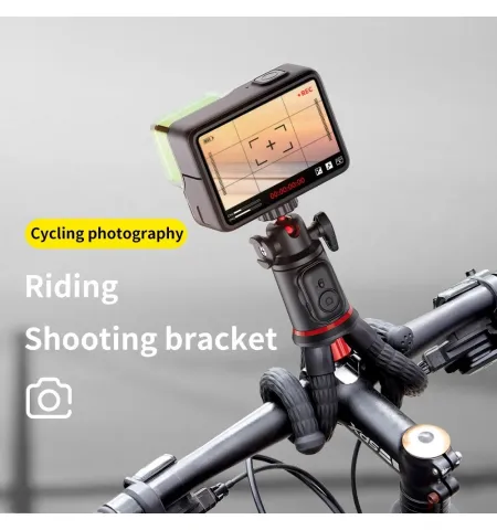 C03 Telescopic Pole Selfie Stick Tripod With Detachable 360 Ballhead
