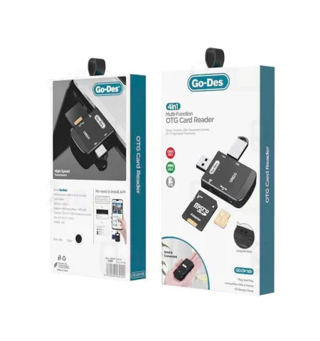 Go Des GD DK109 Multi Function OTG Card Reader