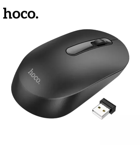 Hoco GM14 Wireless 2.4Ghz Home & Office 1200DPI, Wireless Mouse for Mouse for Laptop