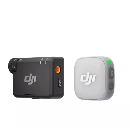 DJI Mic Mini 2 Compact Wireless Microphone System (1 Transmitter + 1 Receiver)