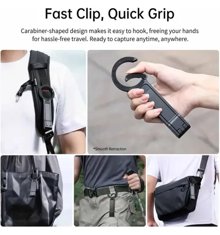 360° Magnetic Aluminum Portable Travel Tripod & Vlog Mobile Stand
