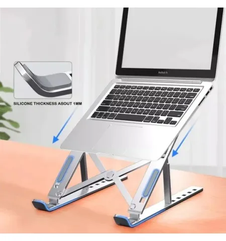 Aluminum Alloy 7 Level Adjustable Laptop Stand