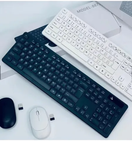 8875 Wireless Keyboard And Mouse Set Combo