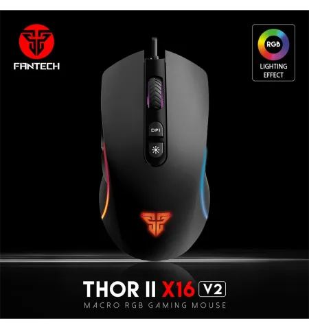Fantech Thor II X16 V2 Macro RGB Gaming Mouse