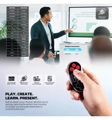 Fantech EOS MINI WGP17 – ProWave Wireless Gamepad