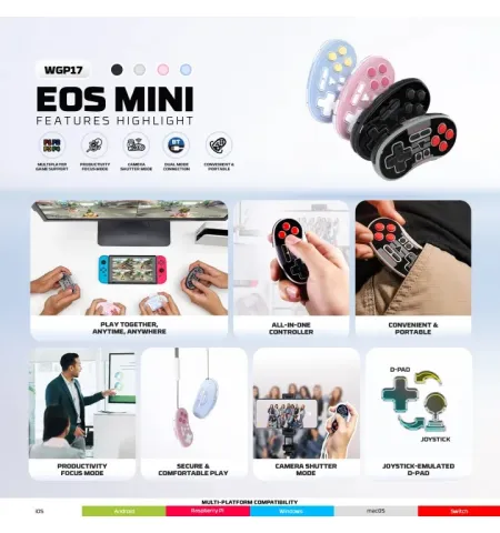 Fantech EOS MINI WGP17 – ProWave Wireless Gamepad