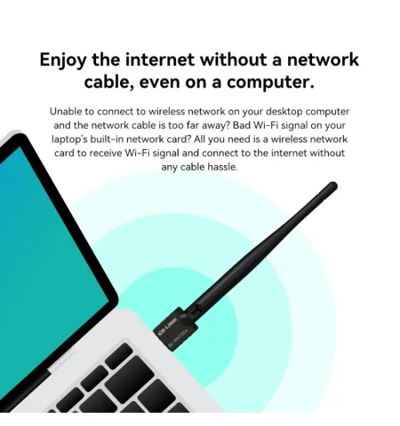 LB-LINK WN155A USB WiFi Adapter 150Mbps Wireless Network Card For PC & Laptop