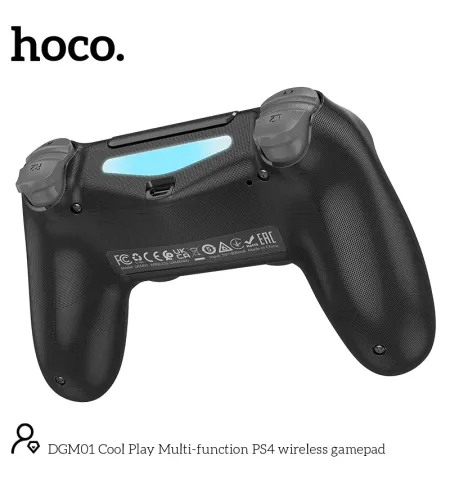 HOCO DGM01 Multifunctional Playstation 4 Controller PS4 Wireless Gamepad