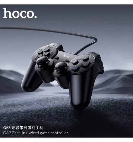 HOCO GA3 Fast Link Wired Game Controller Gamepad For PC