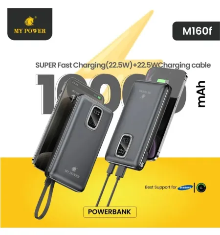 MyPower M160F 10000mAh 22.5W Fast Charging Powerbank