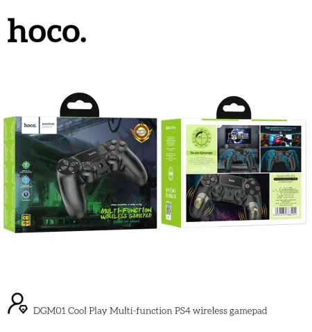 HOCO DGM01 Multifunctional Playstation 4 Controller PS4 Wireless Gamepad