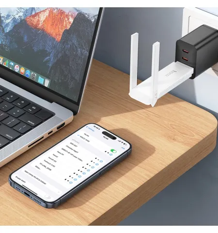 HOCO HI40 Wireless 150 Mbps USB Dongle Portable WiFi Hotspot Mobile 2.4 GHz LTE Modem Pocket Dongle WiFi6