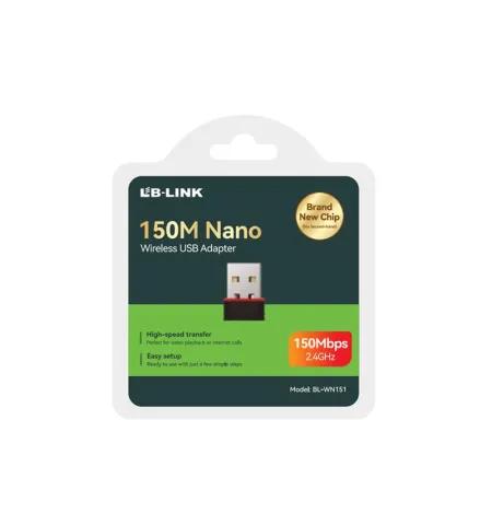 LB-Link BL-WN151 150Mbps Wireless USB Wi-Fi Adapter Receiver