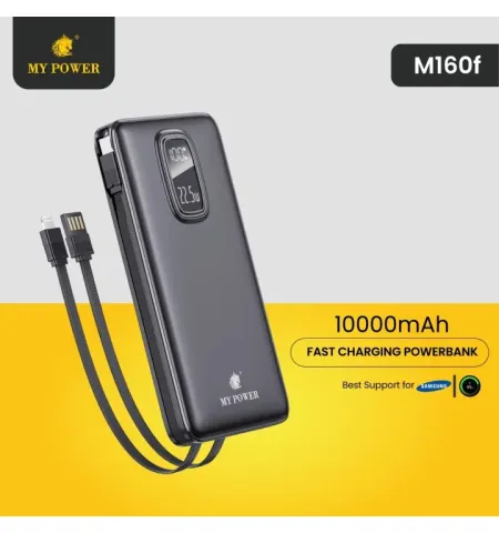 MyPower M160F 10000mAh 22.5W Fast Charging Powerbank