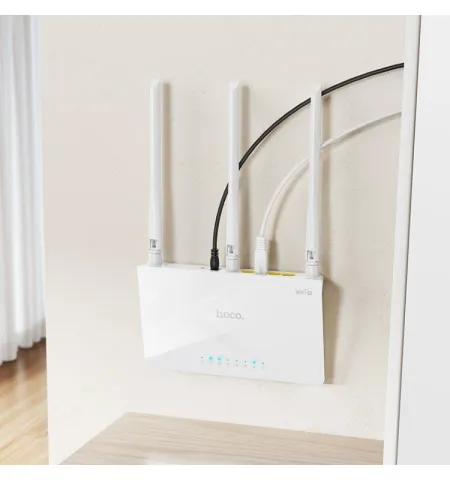 Hoco HI30 2.4G Three Antennas WiFi 4 Wireless Router